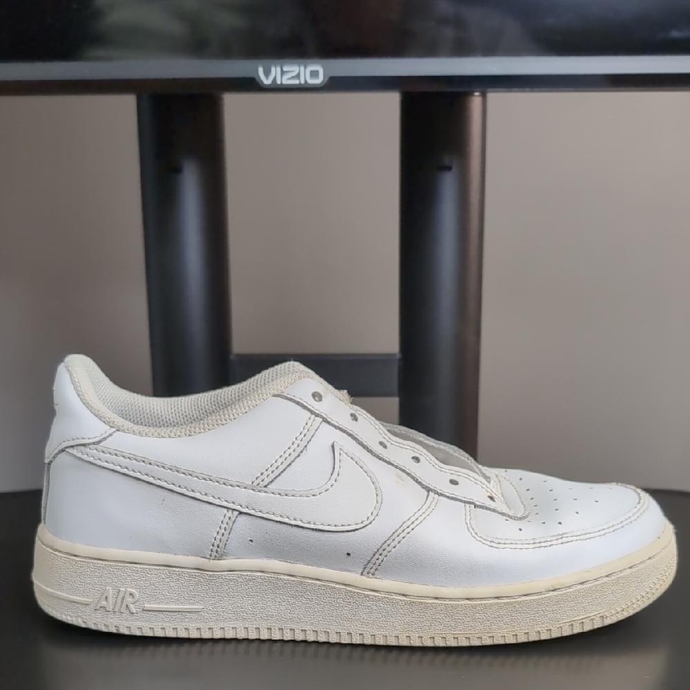 Nike Youth Air White Sneakers